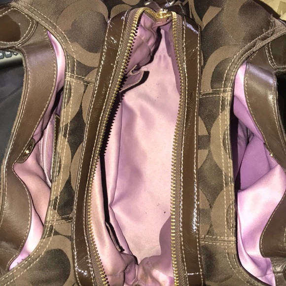 Chocolate Brown COACH Purse - Picture 3 of 4